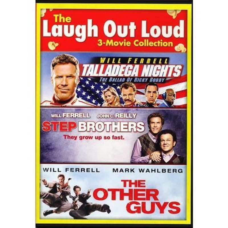 The Other Guys / Step Brothers / Talladega Nights (DVD 3-Movie Set) Will Ferrell