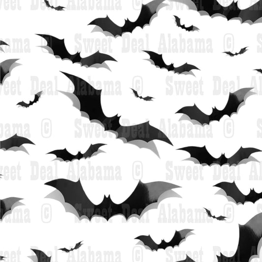 81 PCS 3D Halloween Bat Wall Decals – Waterproof PVC Indoor Outdoor Decor