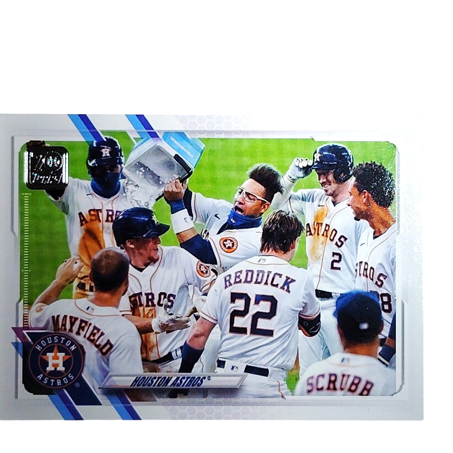 2021 Topps Series 2 Astros Team Card 545 Houston Astros Baseball VG/EX