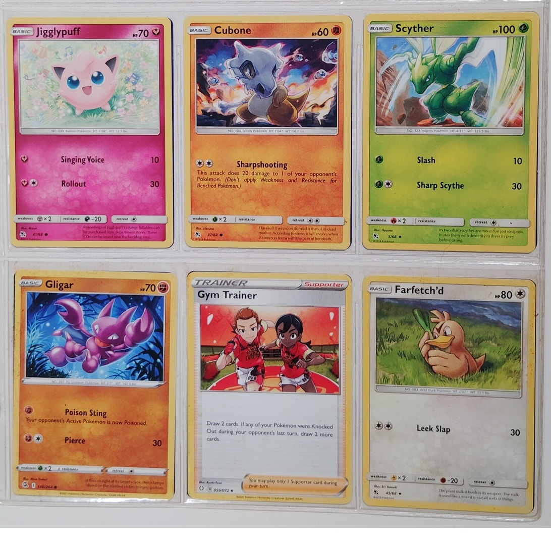 18 Random Pokémon Cards Pictured, Actual Photos Provided