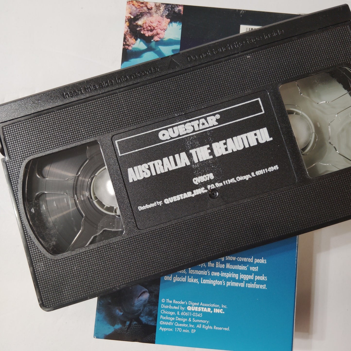 Australia the Beautiful VHS 2004 Questar Reader’s Digest 170‑Minute Documentary