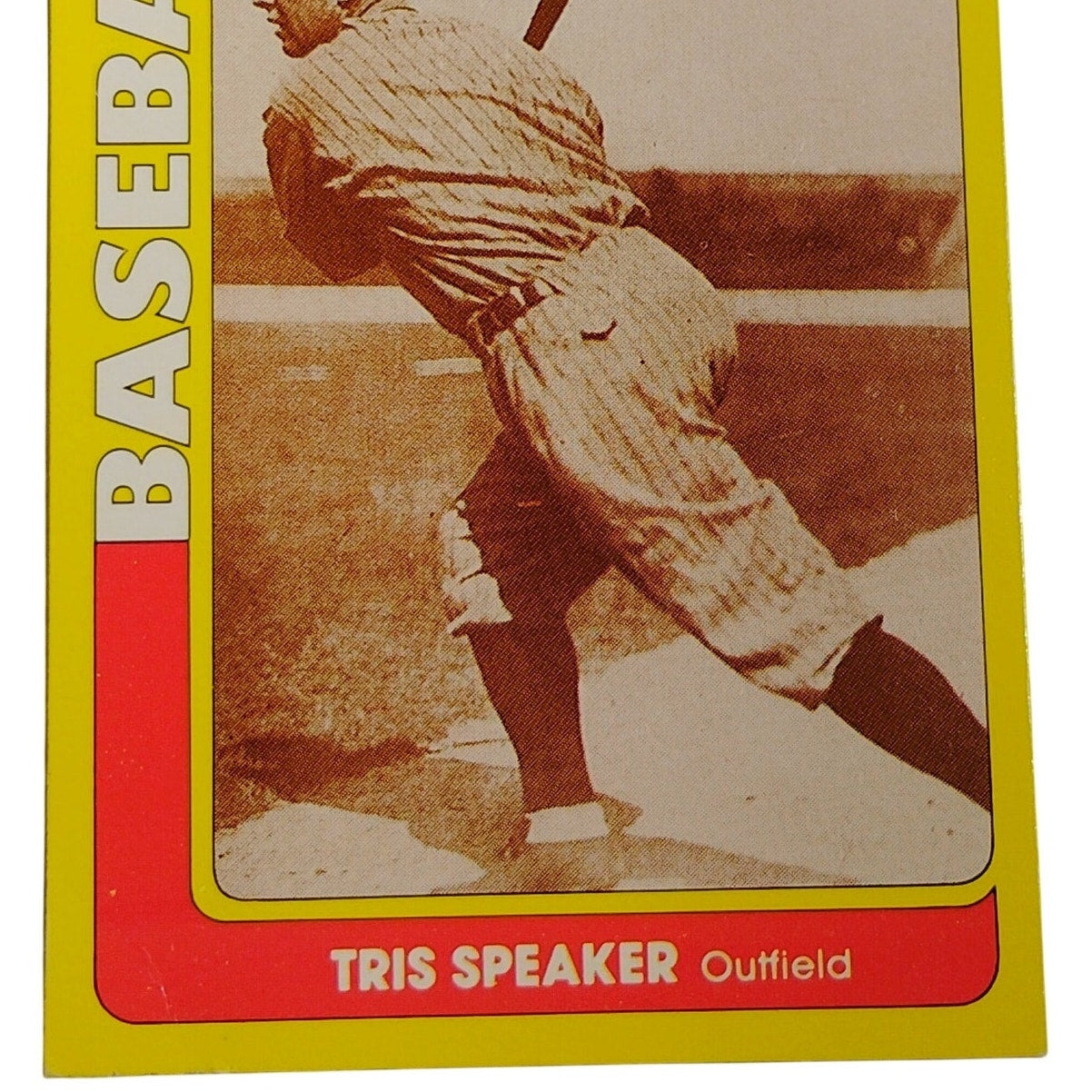 1991 Swell Baseball Greats Tris Speaker #140 Boston Red Sox OF Baseball NM