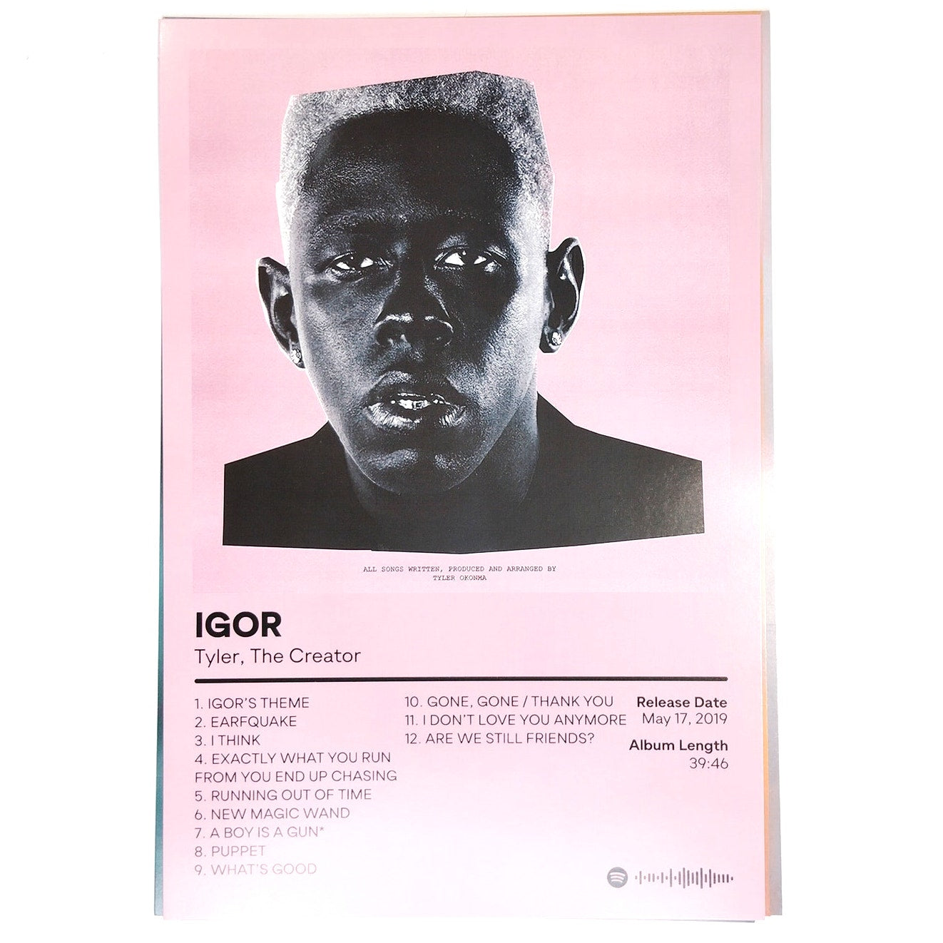 6 Album Cover Posters 8×12 Card Stock Wall Collage Prints Hip Hop Art Set