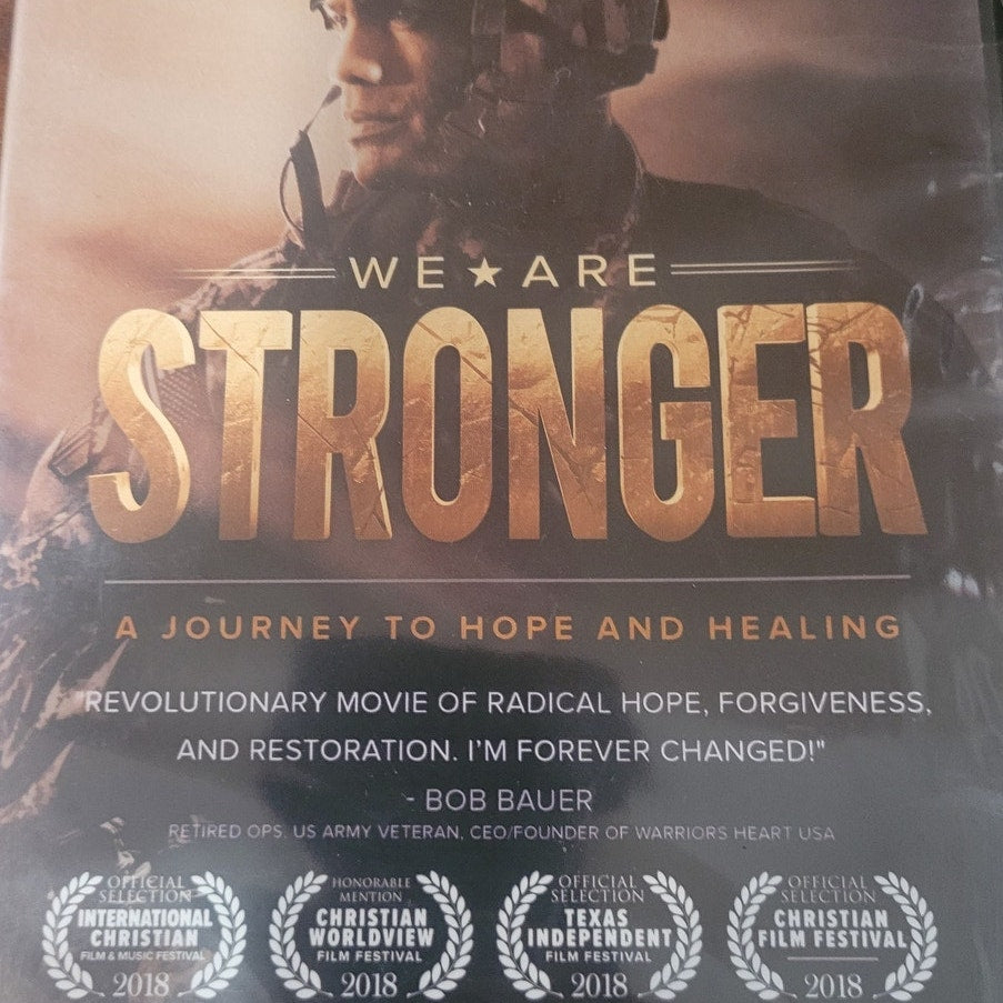 We Are Stronger DVD 2017 Faith Inspirational Overcoming PTSD Christian Story