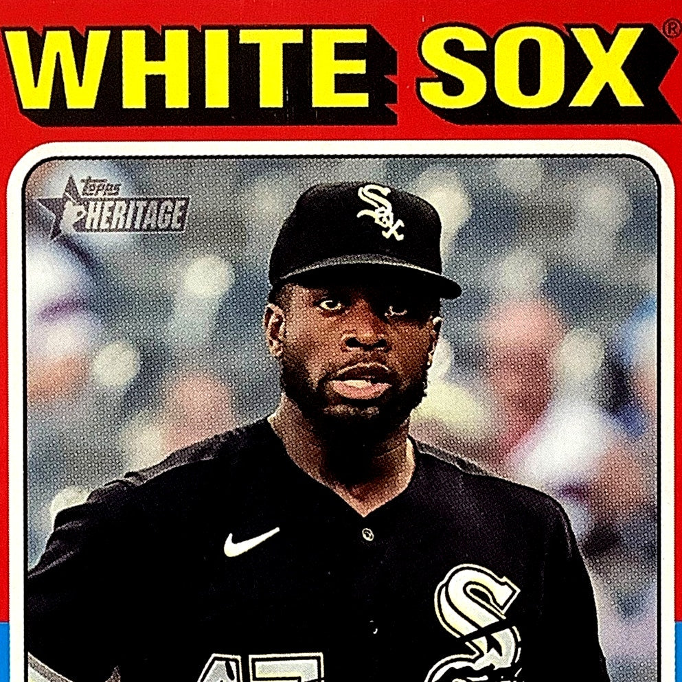2024 Topps Heritage - Touki Toussaint, Chicago White Sox P, Card #441, NM+