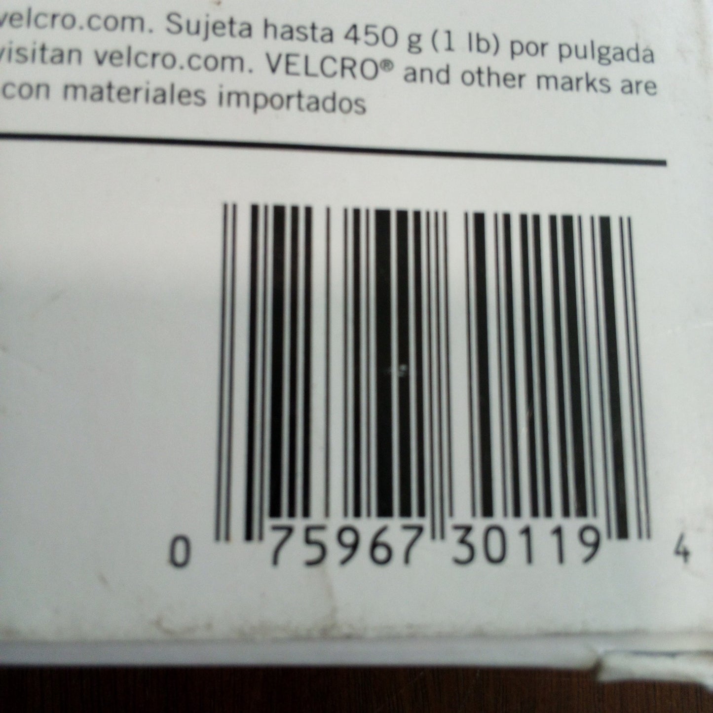 20 ft x 1.5 in Industrial Strength Tape – White – Velcro Brand