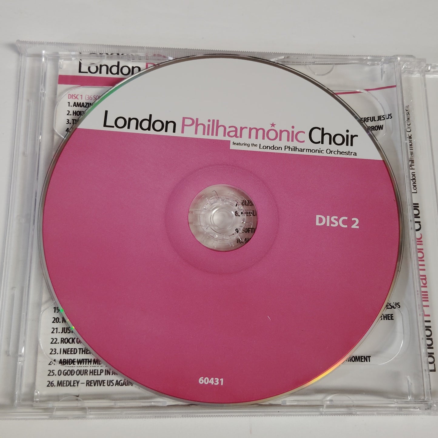 London Philharmonic Choir “Sings the Best of Hymns & Gospel” 2‑CD 72 Songs