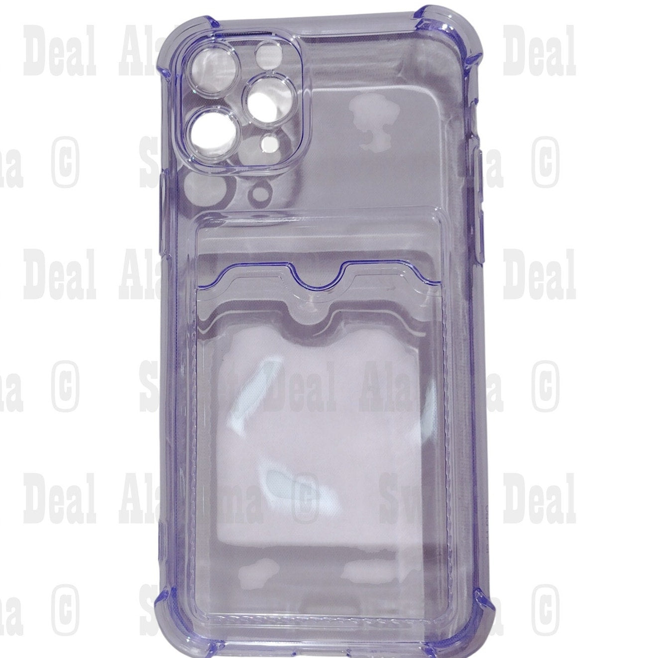 Hocase Cellphone Case For iPhone 11 Pro (5.8"), Transparent Purple Color
