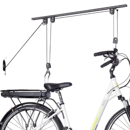 1‑Bike Ceiling Hoist Pro Pre‑Assembled Auto‑Lock 100 lb Capacity, No 3204 RS2400