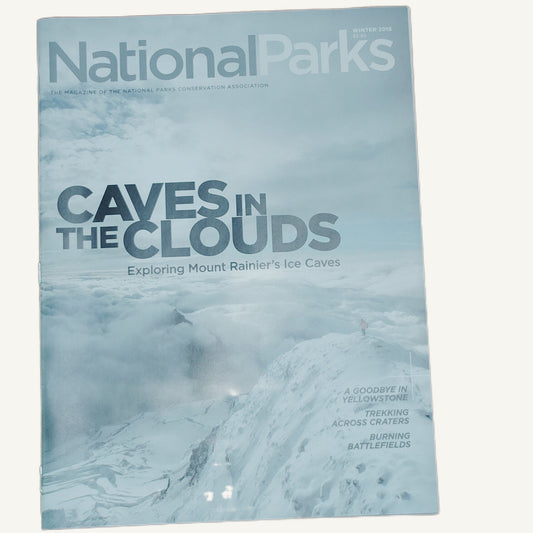 National Parks Magazine Winter 2015 "Caves in the Clouds" Conservation Assoc.