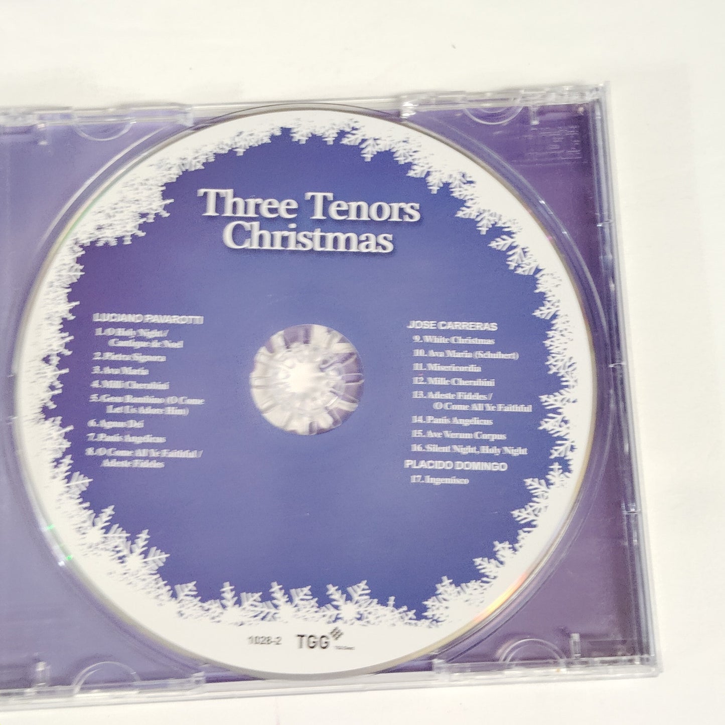 Three Tenors Christmas CD 2008 Music of Your Life Domingo Carreras Pavarotti