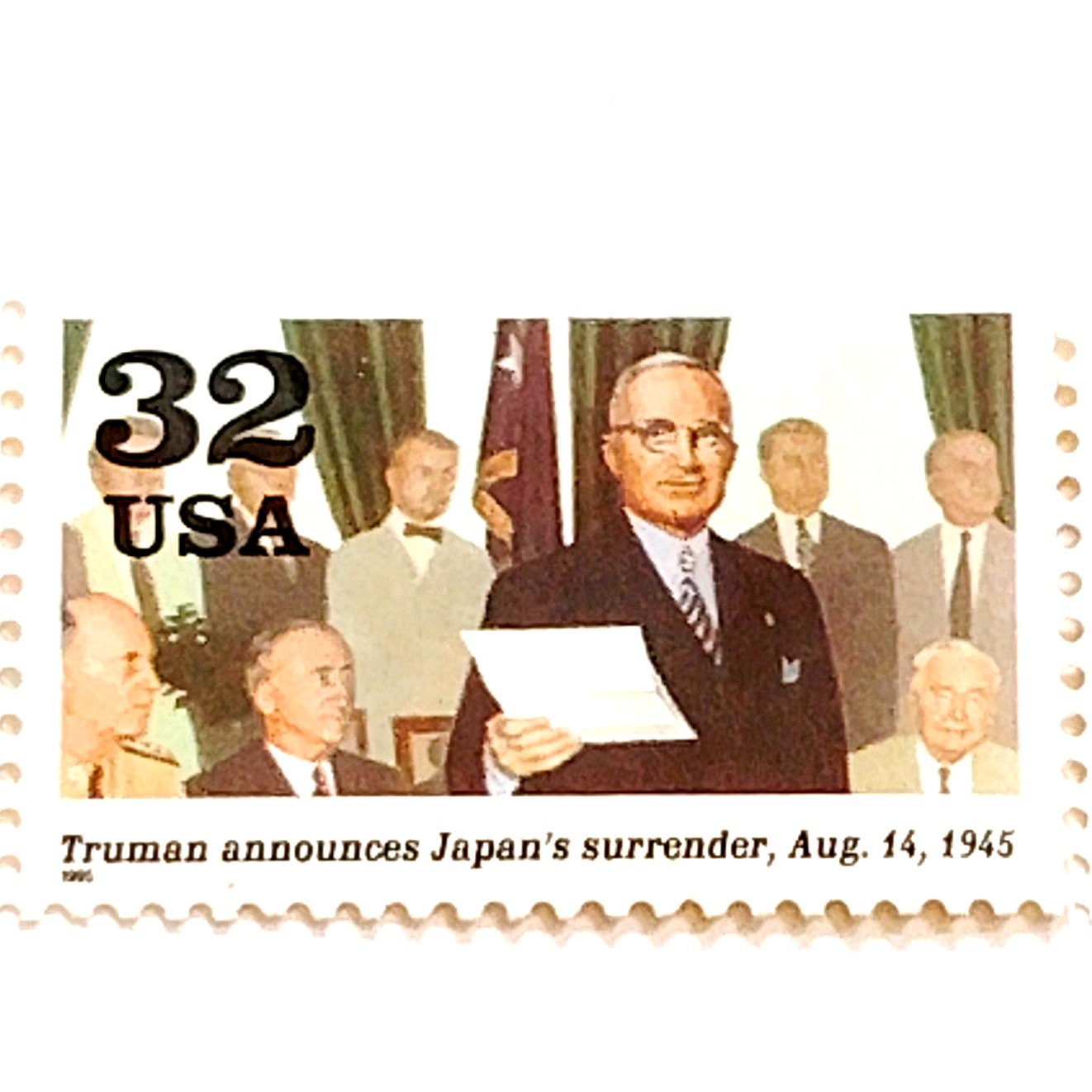 Strip of 5 – 1995 USA 32¢ WWII 50th Anniversary MNH