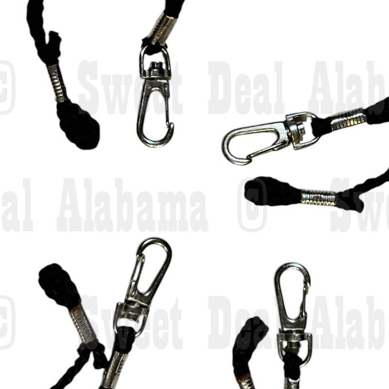 8 Spiral Stakes w/ 36" Cords – Guyline Kit, Hoo Hook Ends, Tent/Tarp Anchors