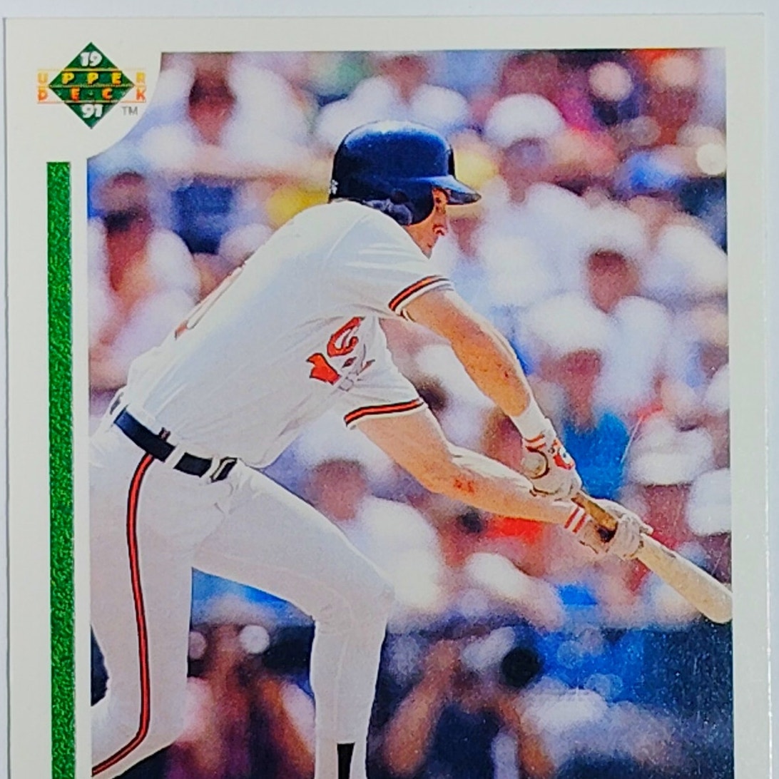 1991 Upper Deck Steve Finley #330 Baltimore Orioles Outfield -Early Career VG/EX