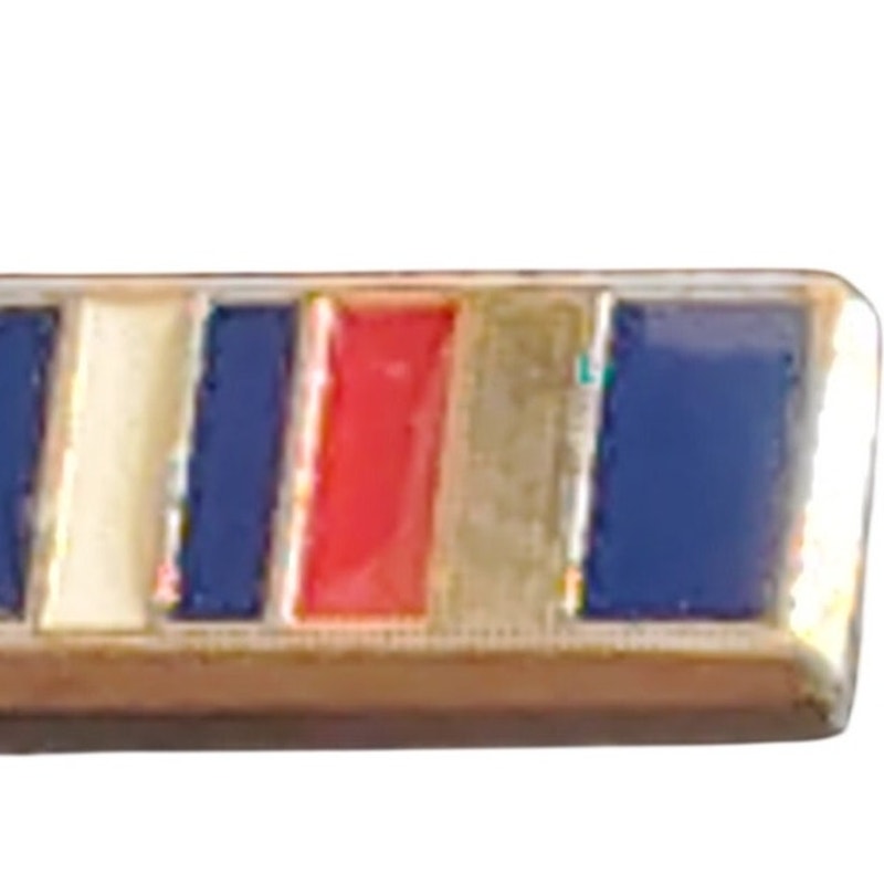 Global War on Terror (GWOT) Service Medal Mini Ribbon Novelty Lapel Pin 5/8"