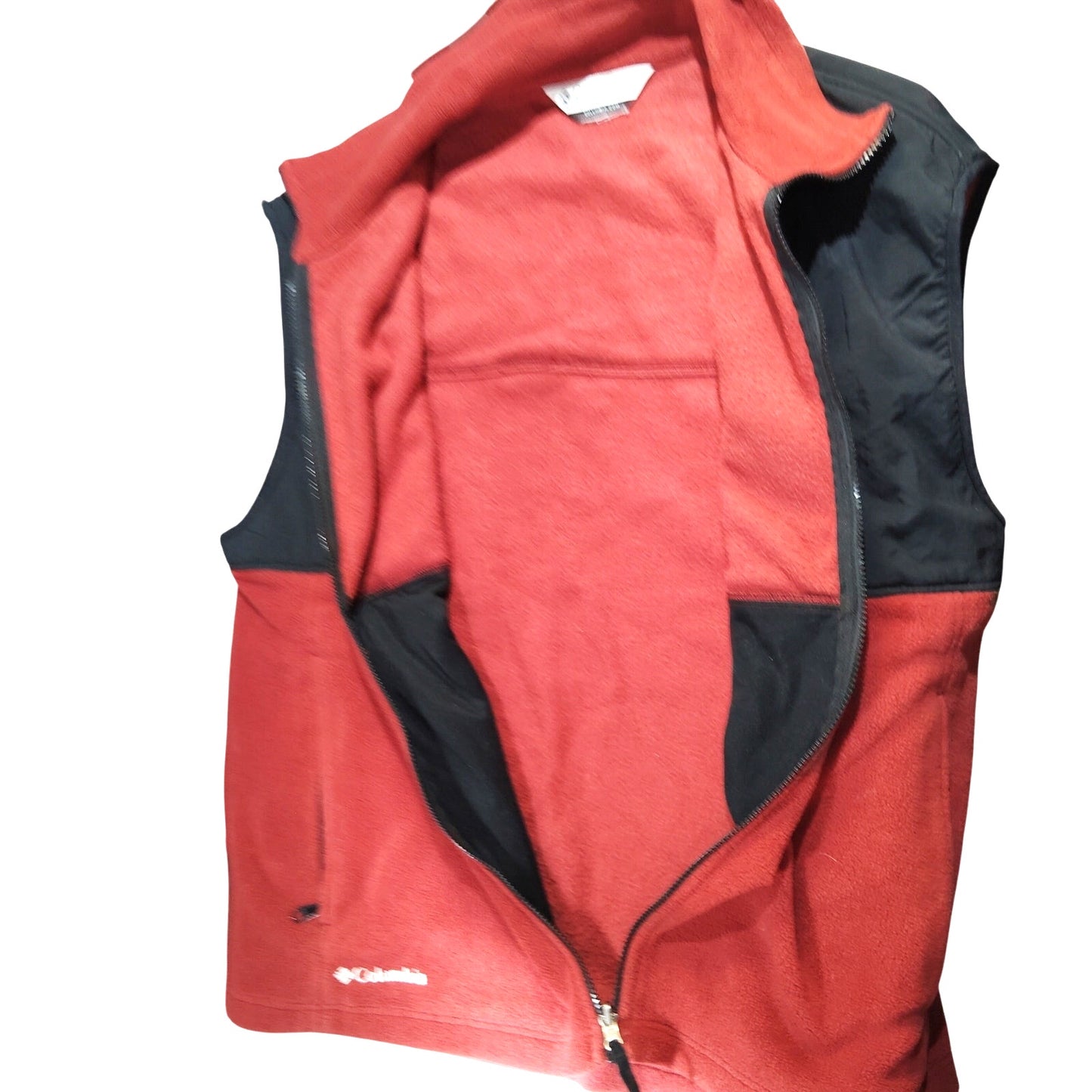 Vintage Columbia Sportswear University of Alabama Fleece Vest XL – Crimson & Black, Iconic “A” Logo