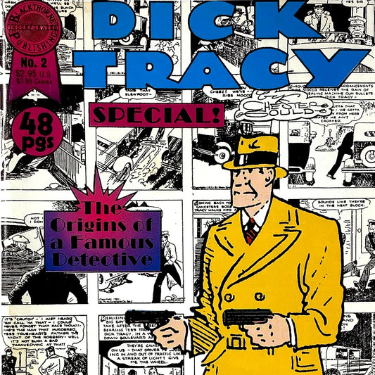 Dick Tracy #2, Unprinted 1931-32 Stories, Mar 1989, Blackthorne Comics, NM 9.4