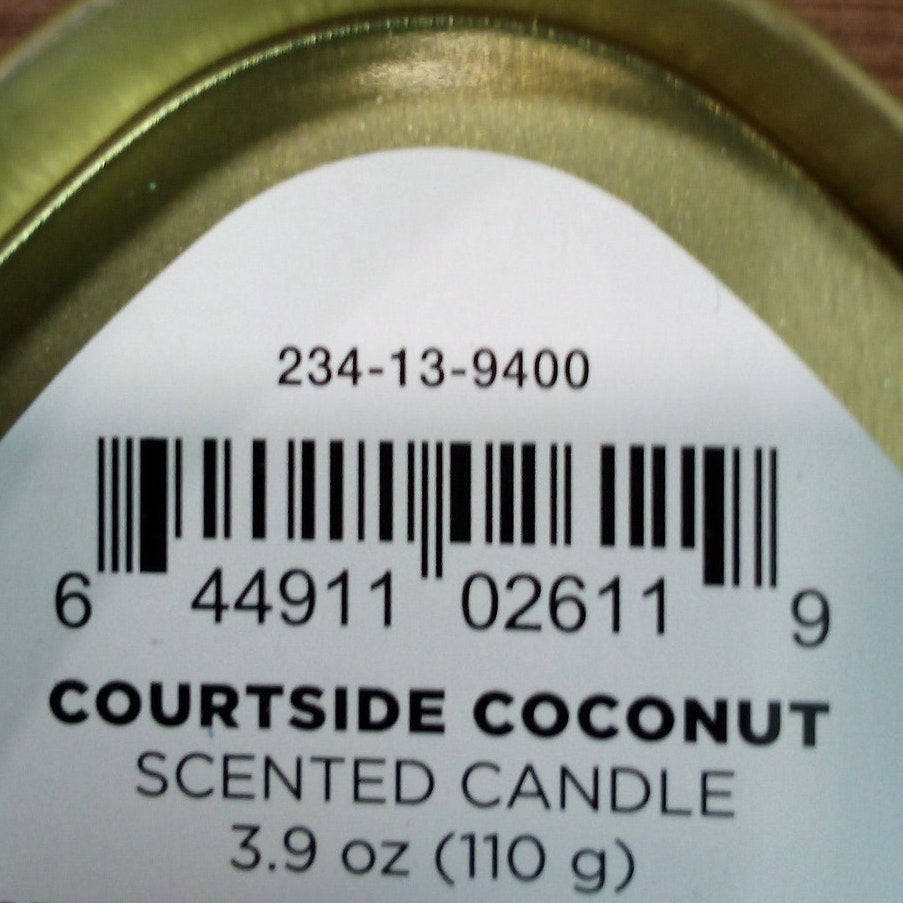 Social Club Courtside Coconut Scented Candle – 3.9 oz