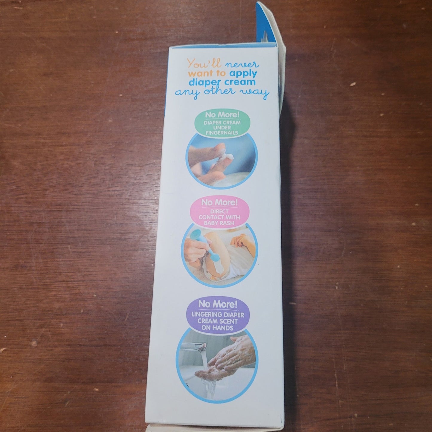 Bumco Baby Bum Brush Diaper Cream Applicator Blue – Soft Silicone