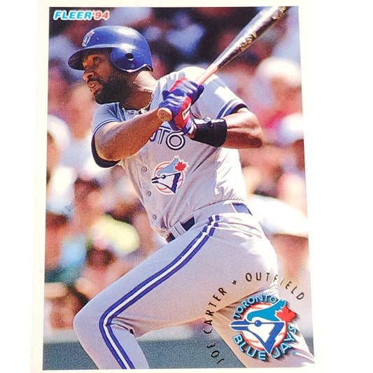 Joe Carter, Toronto Blue Jays, #326, 1994 Fleer Baseball Collector's Card