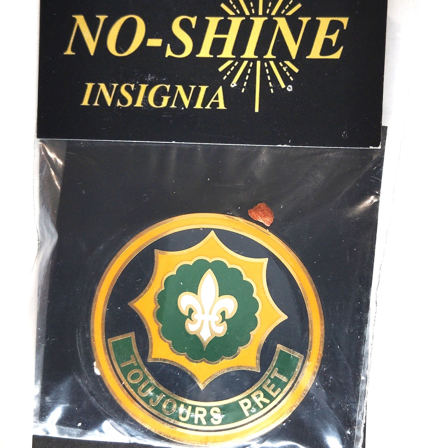 2nd Cavalry Regiment CSIB Novelty Hat Lapel Pin Toujours Prêt 2" Diameter