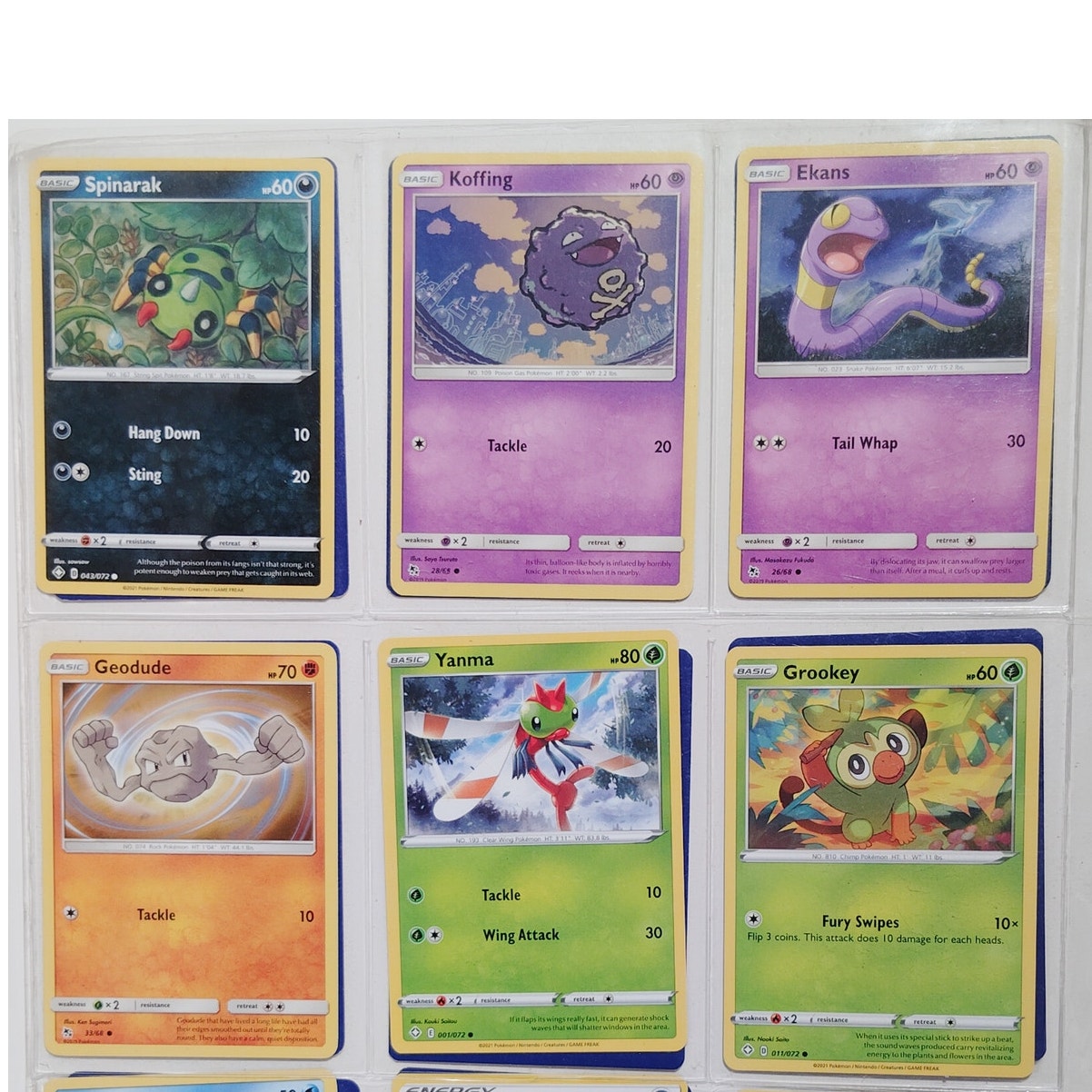 18 Random Pokémon Cards Pictured, Actual Photos Provided