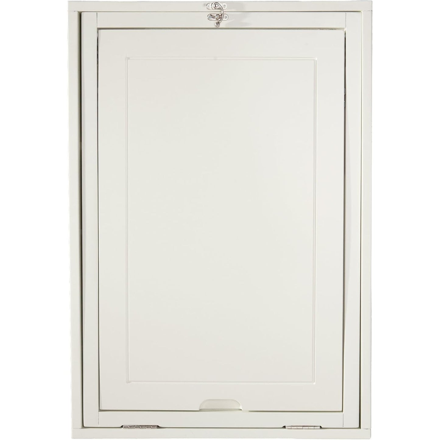 Floating Fold Down Desks with Built-In Storage, Antique White 36"D x 22"W x 58"H