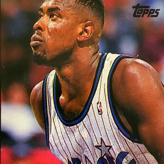 Terry Carledge, Orlando Magic, 1992 Topps Collector's Card 70, EXC