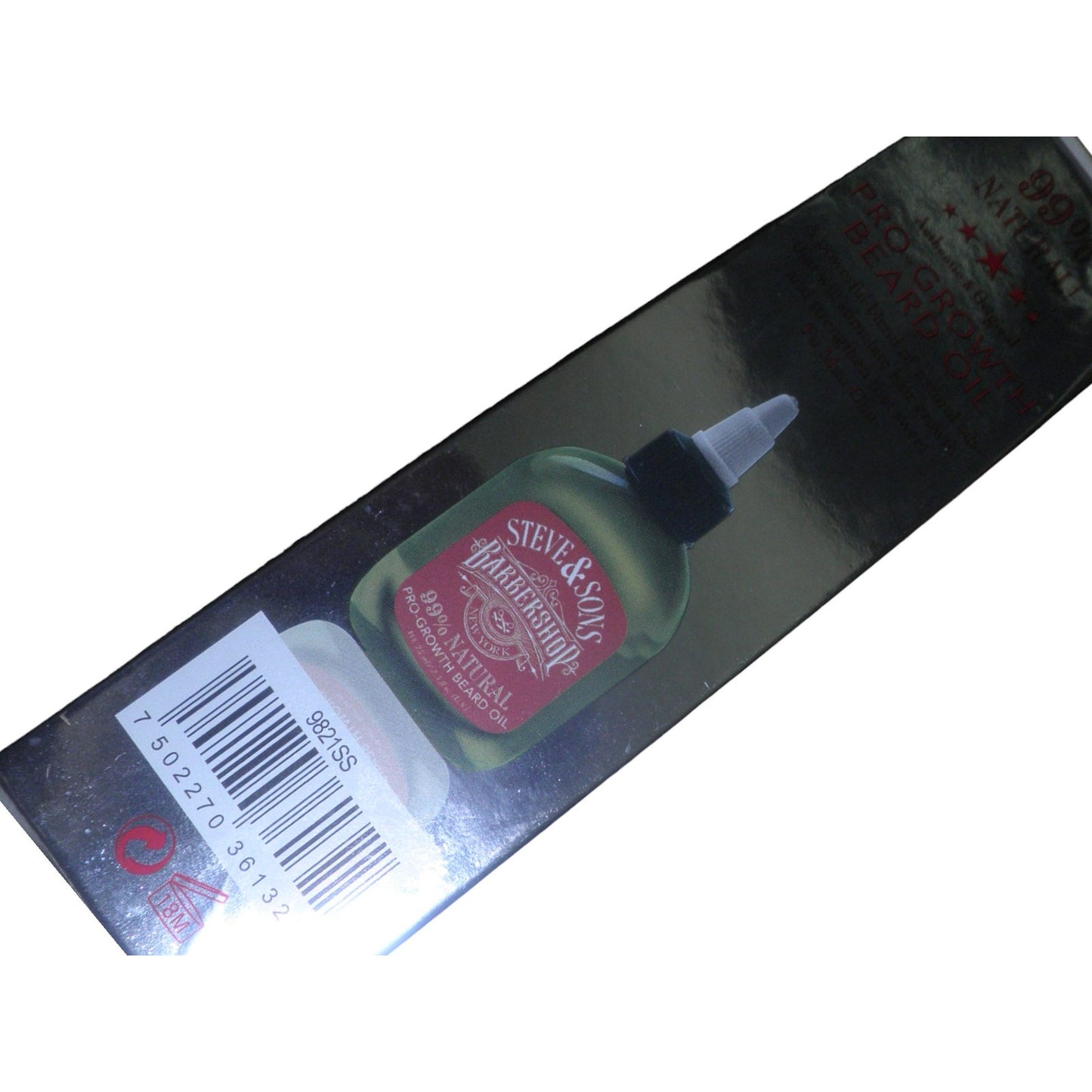 Case of 12 - Steve & Sons Barbershop Pro-Growth Beard Oil 2.5 oz. Bottles
