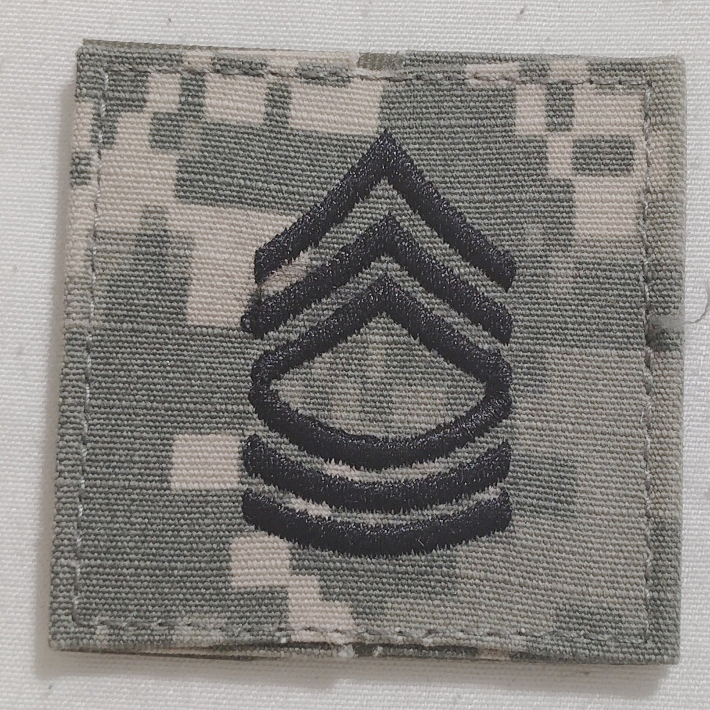 U.S. Army Master Sergeant (MSG) Patch ACU Digital, 2"×2" Hooked Device – E‑8