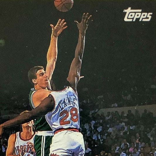 Joe Kleine, Boston Celtics, 1992 Topps Collector's Card 41, EXC
