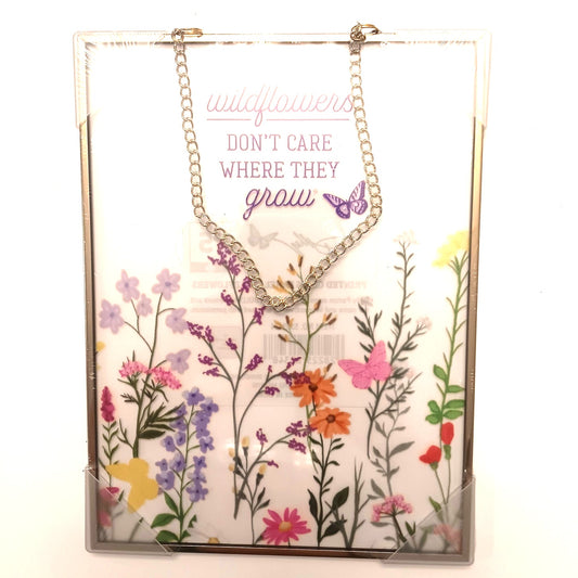 Dolly Parton Wildflowers Don't Care Where They Grow Glass Panel Art Decor