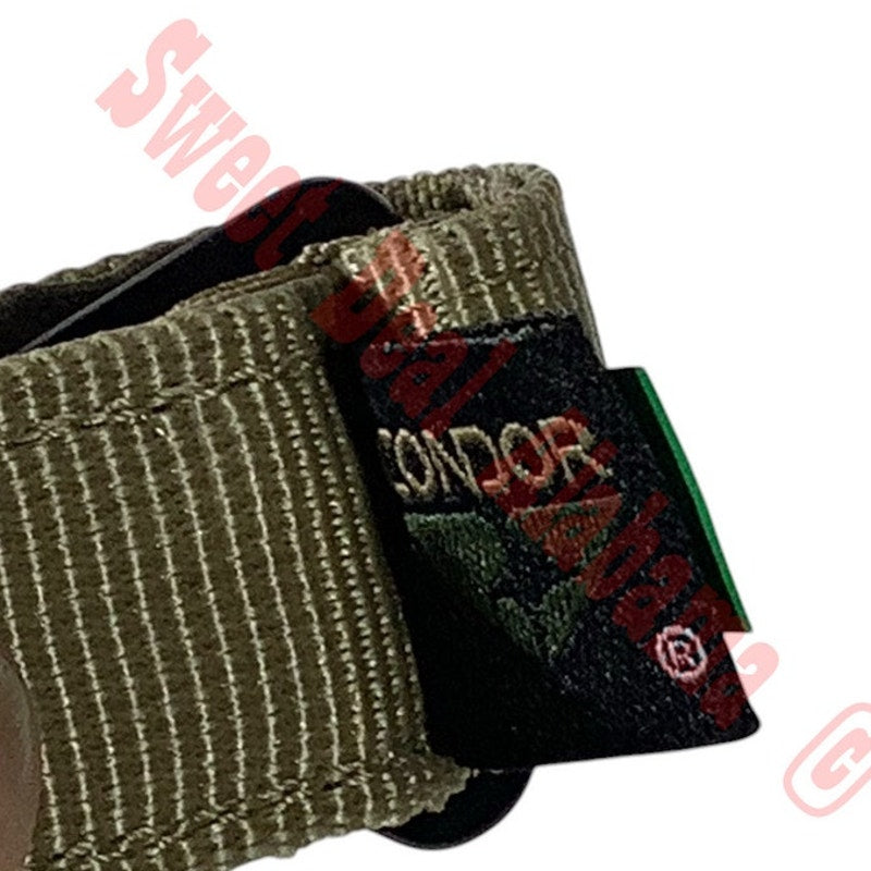 Condor Blood Type Keychain, AB POS (AB POSITIVE), Multi-Camouflage, Snaphook