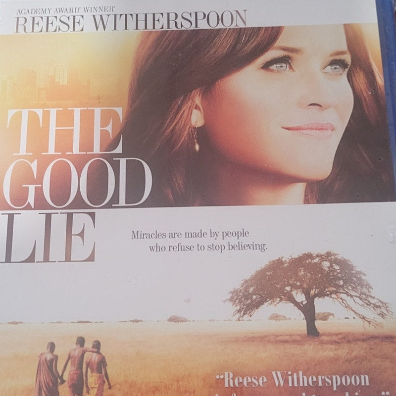 The Good Lie Blu-ray Drama, R Witherspoon Sudan Refugee Inspirational Film 2014