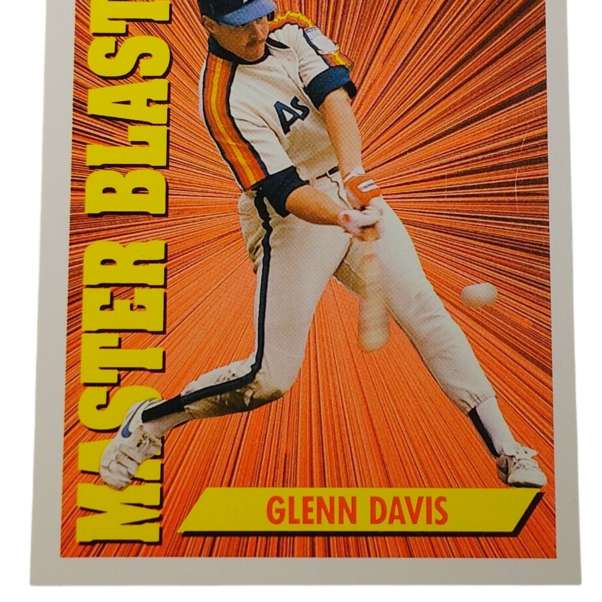 1991 Score Glenn Davis #405 Houston Astros Master Blaster Power Hitter NM