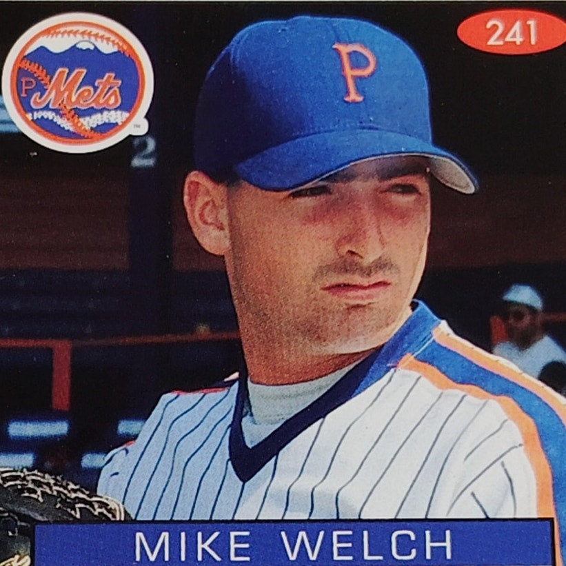 Mike Welch, Pittsfiled Mets, No. 241,  93-94 Fleer Excel Minor Leagues