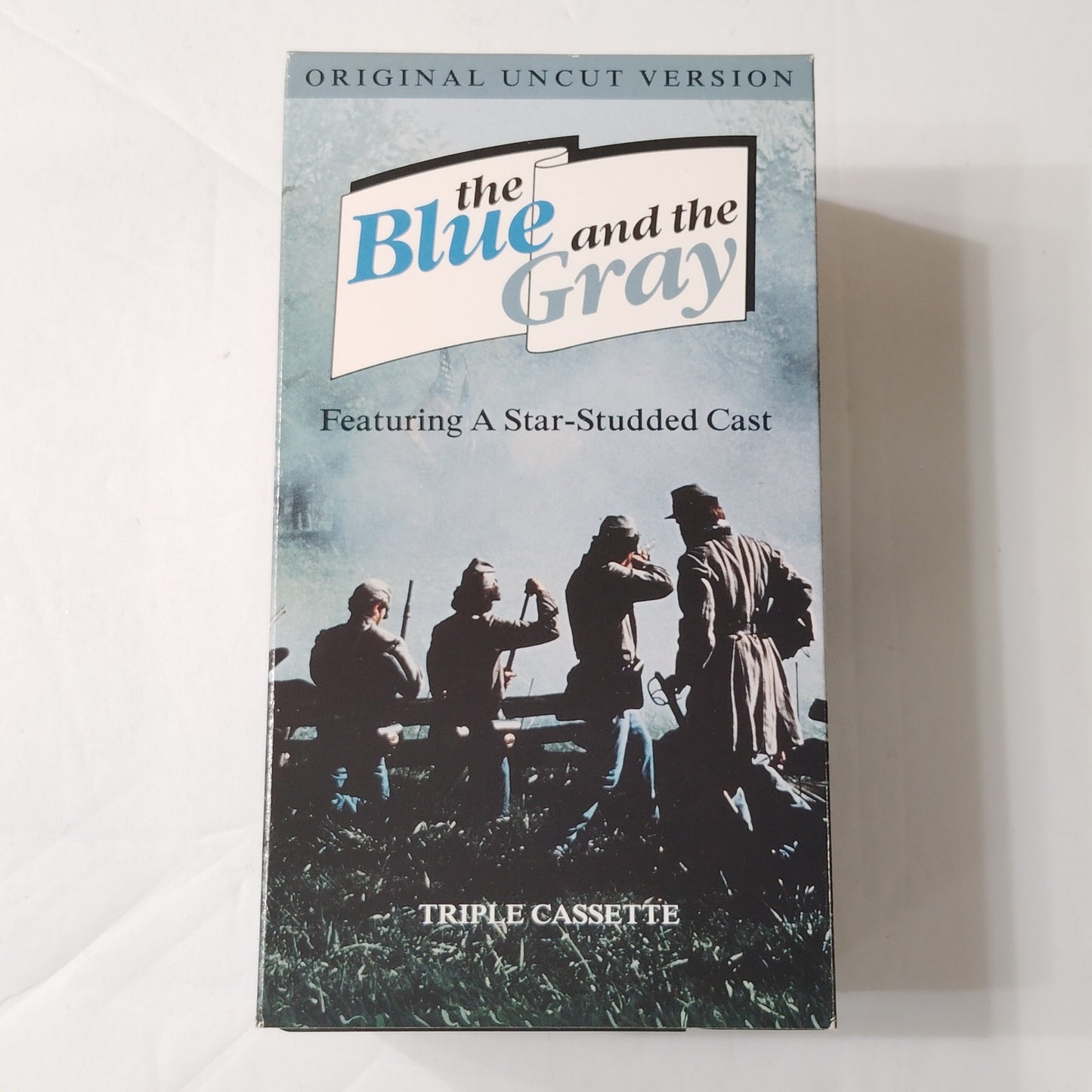 The Blue and the Gray VHS 3‑Tape Set 1982 Civil War Miniseries Uncut
