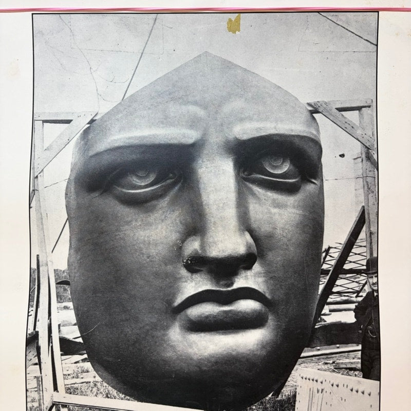 Face of Liberty 1885 Statue of Liberty 1986 Historical Documentary Print 20x16