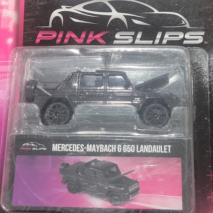 Pink Slips 1:64 Die-Cast Mercedes-Maybach G650 Landaulet – Black