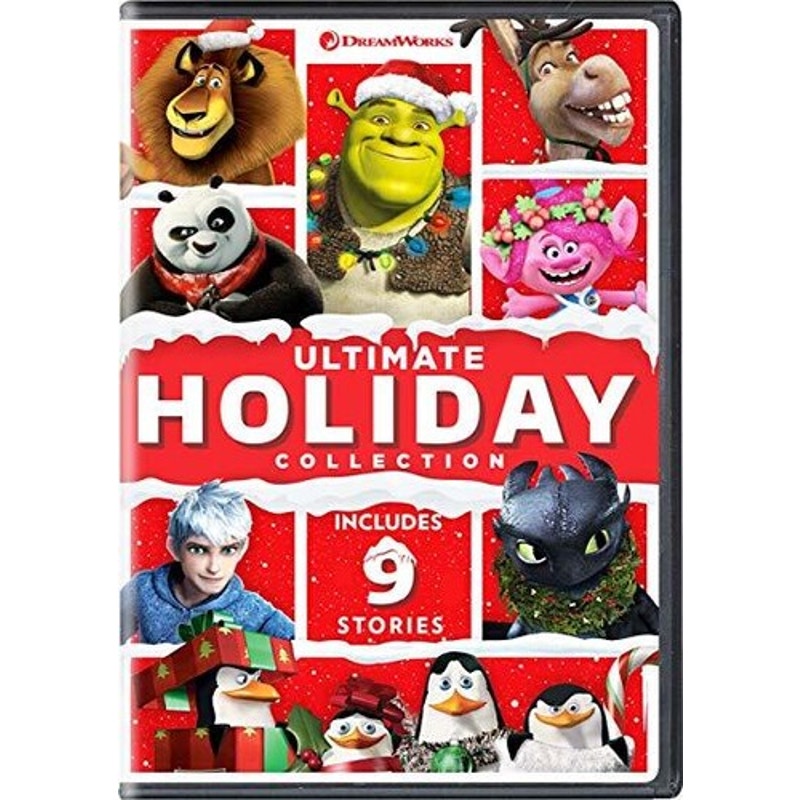 Ultimate Holiday Collection (DVD, 2019) 9 Animated Shorts w/ Shrek & Trolls, NIP