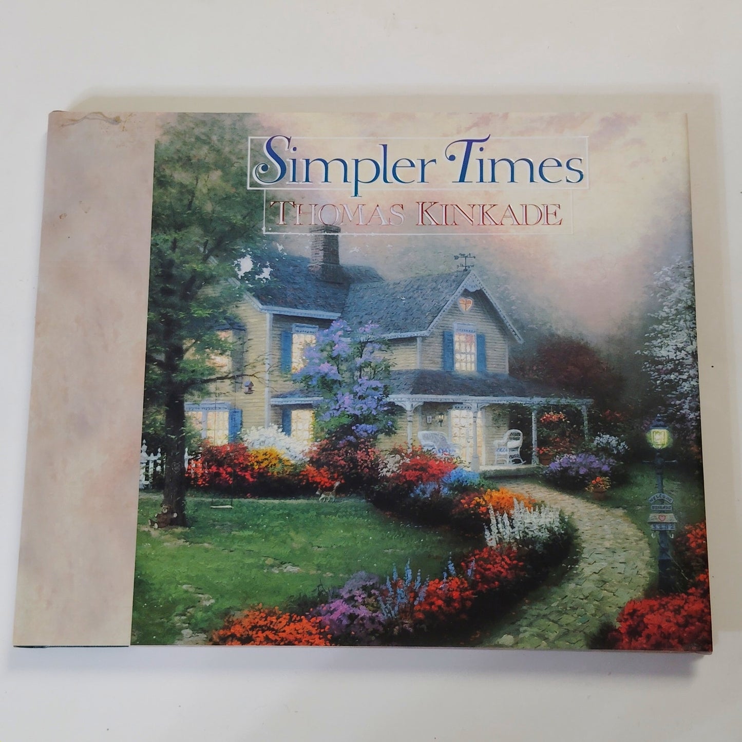 Simpler Times Thomas Kinkade 1994 Hardcover Gift Book 11.25" x 9.75"
