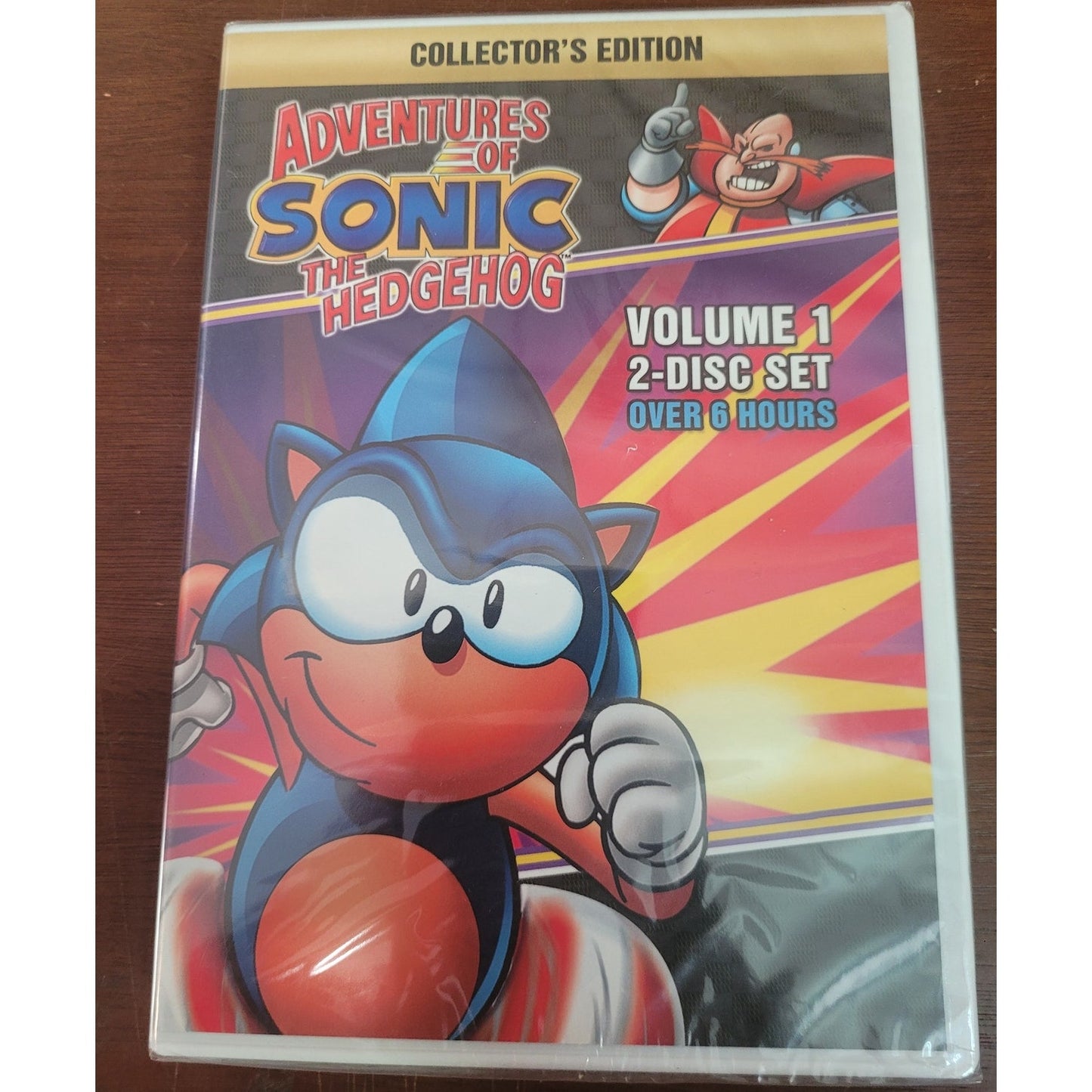 Adventures of Sonic the Hedgehog DVD Vol. 1 – Animated Classic Collector's Ed.
