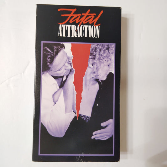 Fatal Attraction VHS 1987 Michael Douglas Glenn Close Thriller