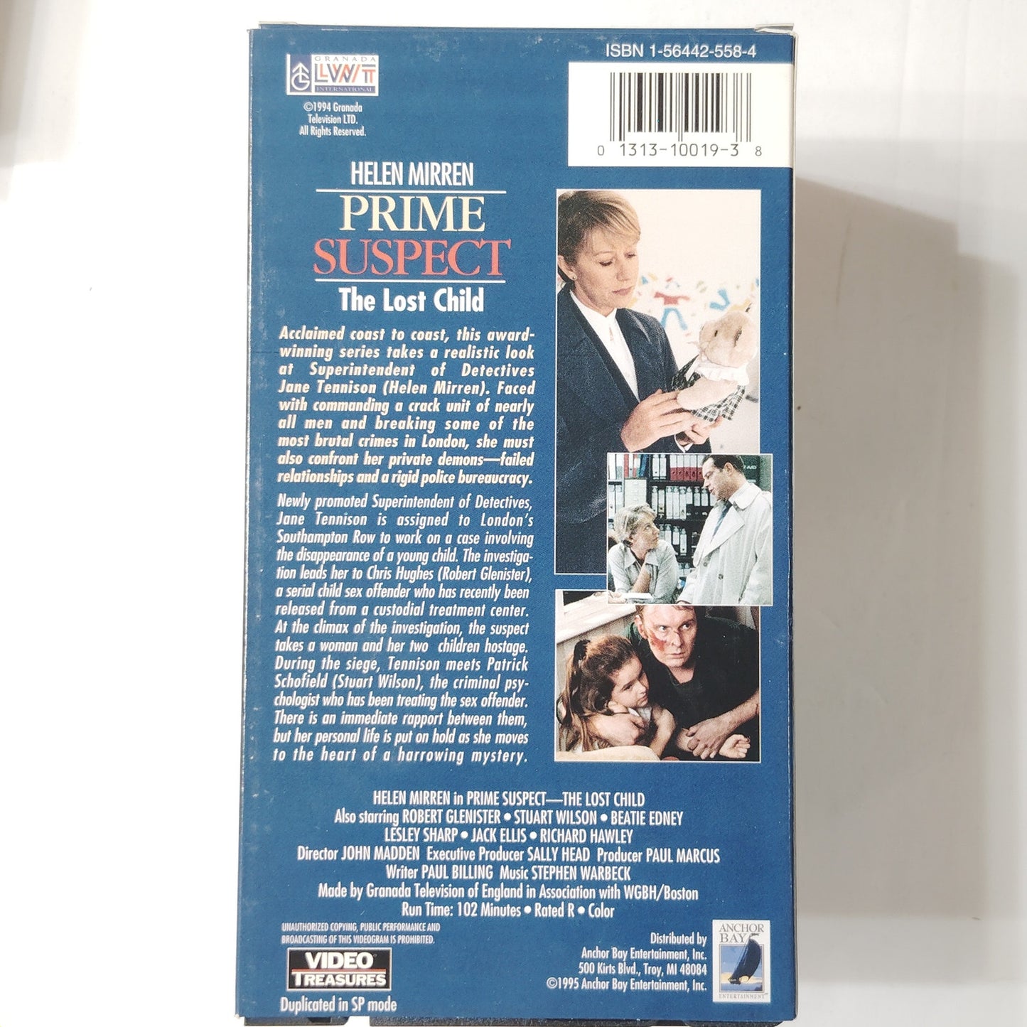 Prime Suspect Series 4 VHS Box Set 1997 Helen Mirren Crime Drama