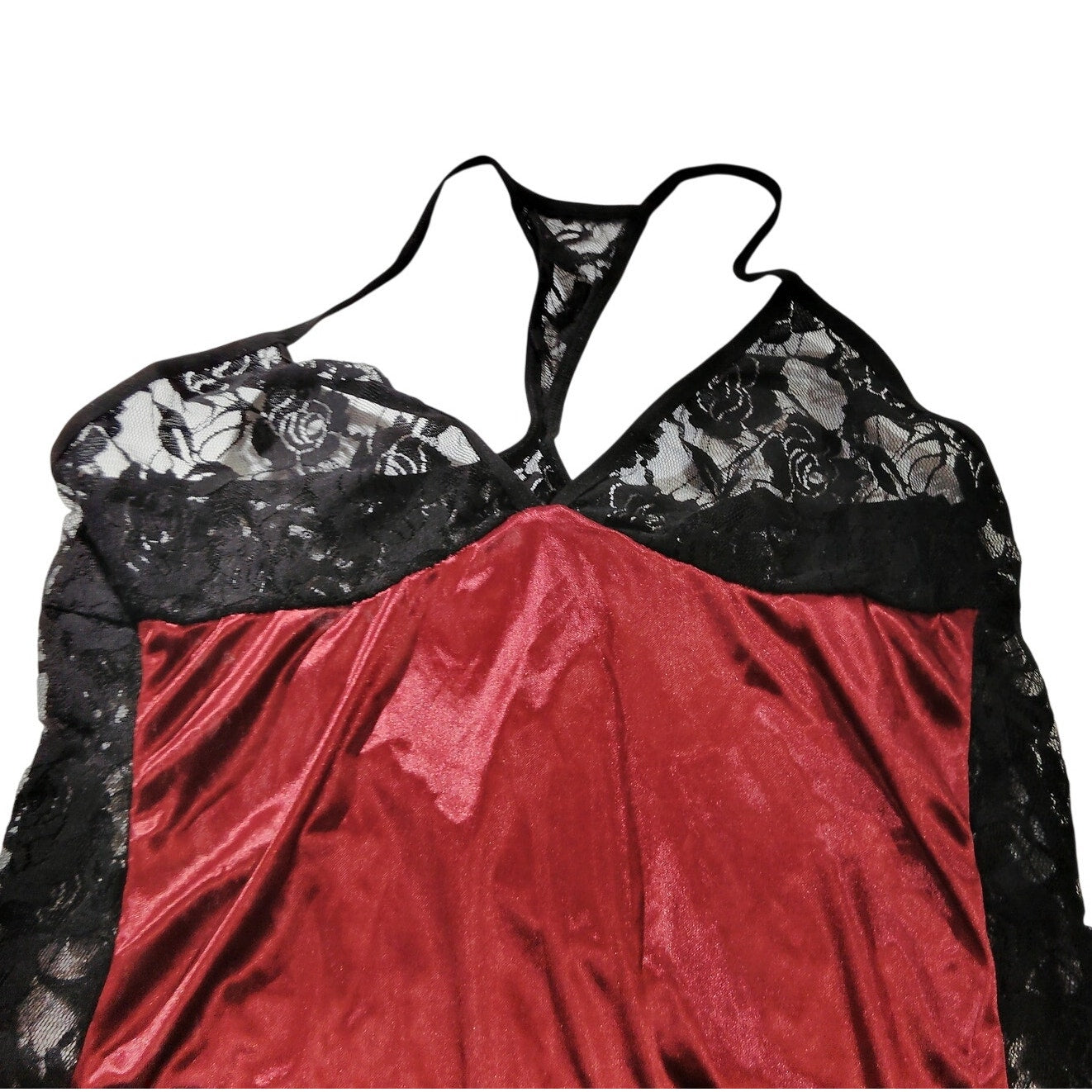 Translucent Lace Sling Nightdress – Sexy Backless Lingerie – Medium – NWOT