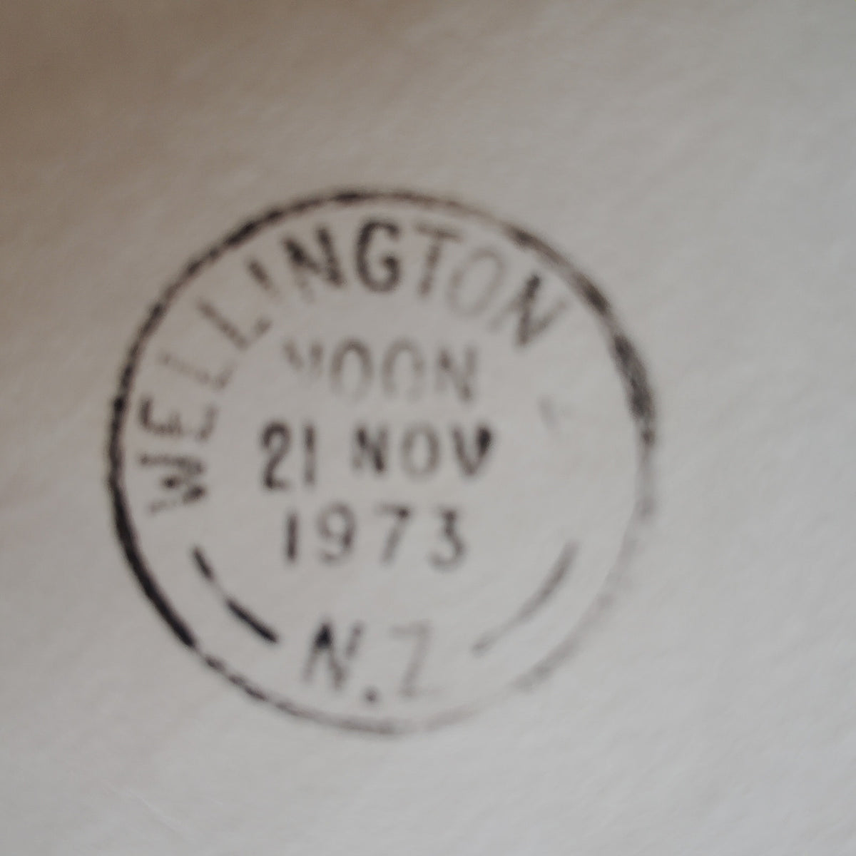1973 New Zealand Christmas 5c Stamp Full Cover Wellington Postmark