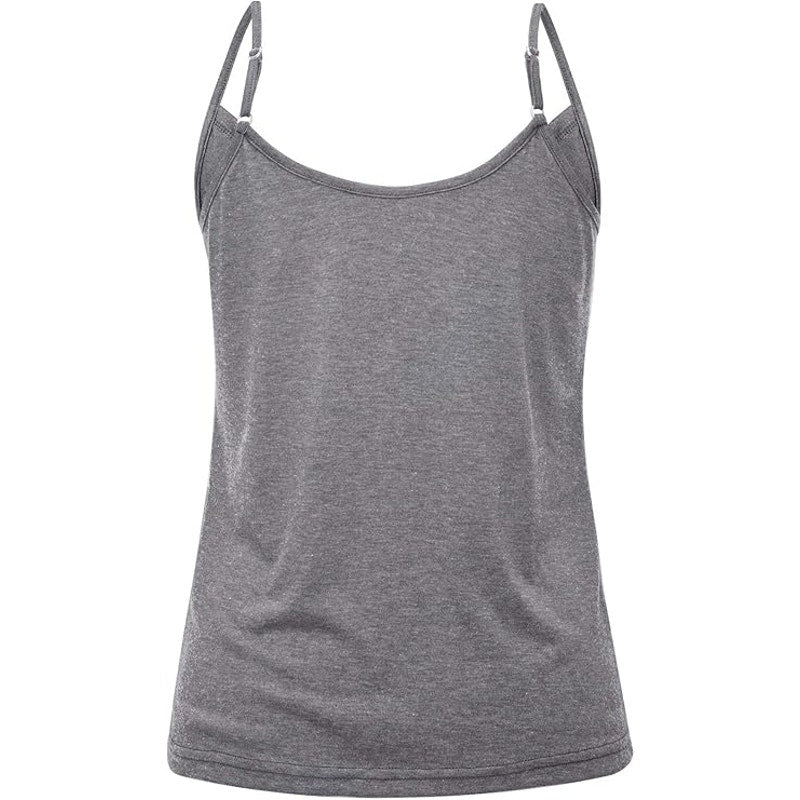 Button Down Tank Tops Casual Summer Sleeveless Tie Front Strappy, SM (4-6) Gray