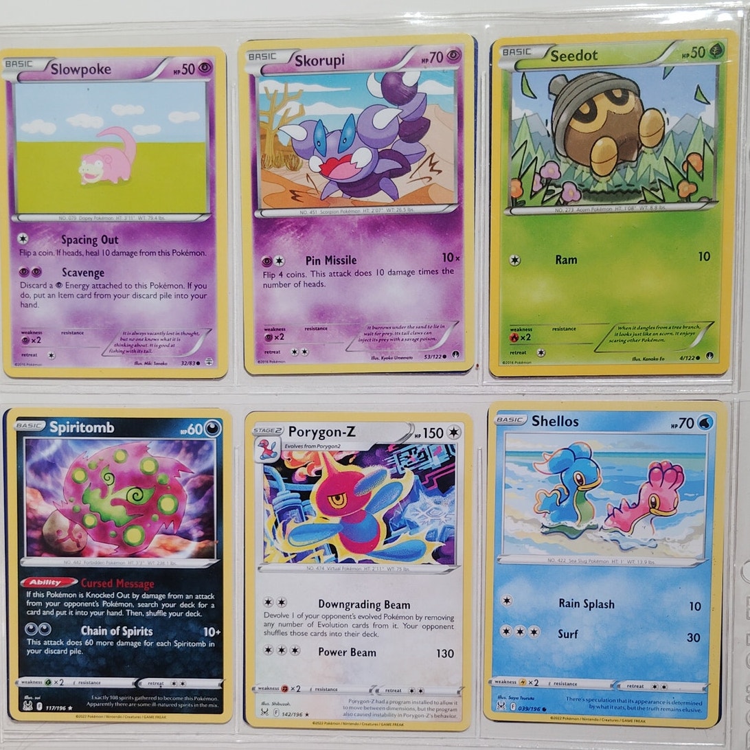 18 Random Pokémon Cards Pictured, Actual Photos Provided