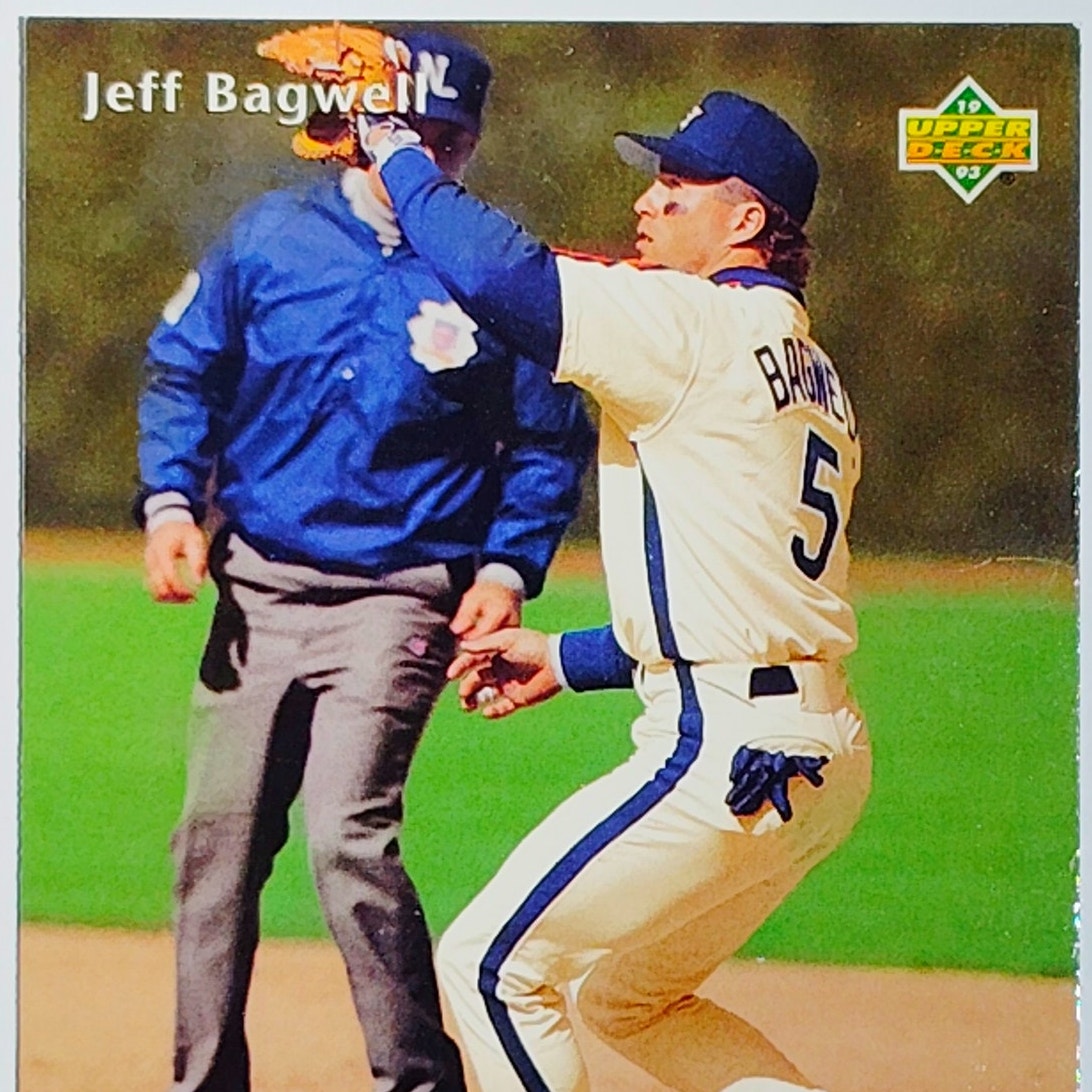 1993 Upper Deck Inside the Numbers Jeff Bagwell #452 Houston Astros 1B - VG/EX