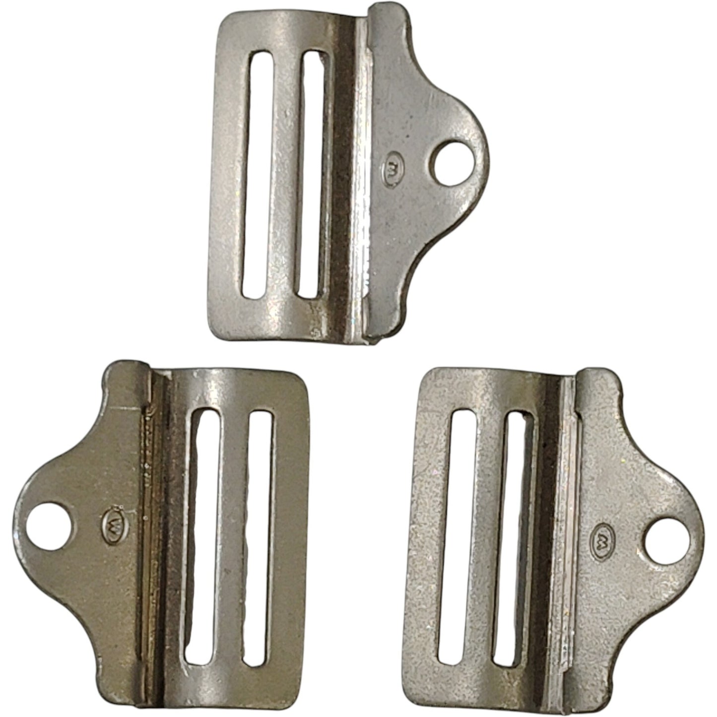 3-Pack – 1" Sheet Buckle, Ladder Lock Buckle, Military Surplus, Alloy Steel